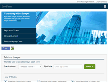 Tablet Screenshot of lawfirms.com